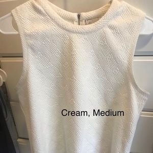 Cream Blouse- Tank